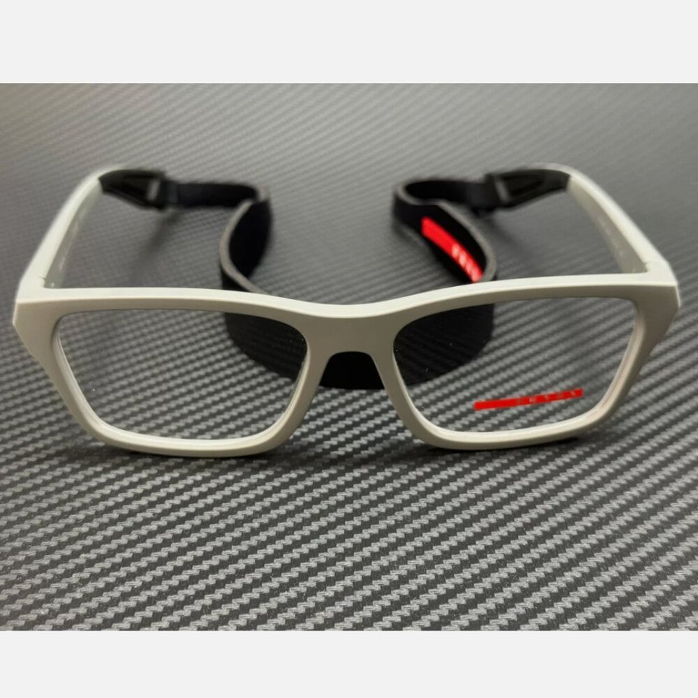 Prada Men's Grey Eyeglasses 56mm - Picture 3 of 6